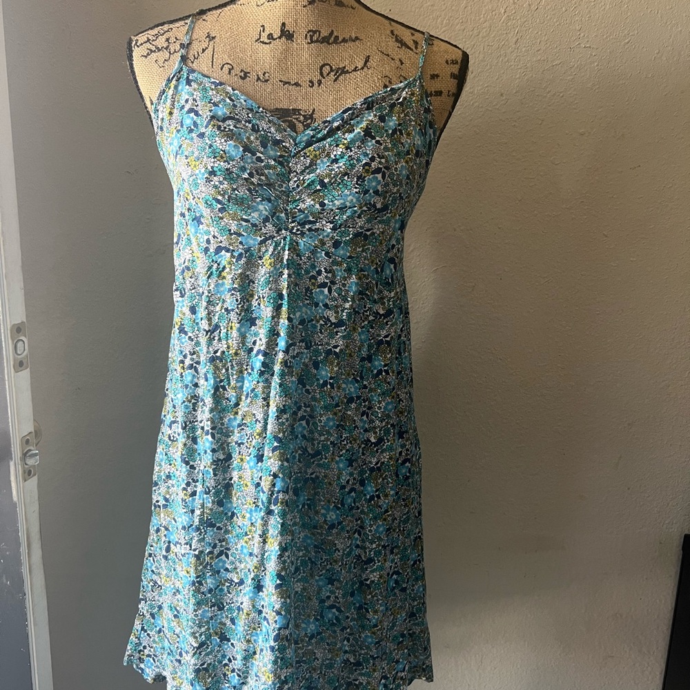 Floral Spaghetti Strap Dress